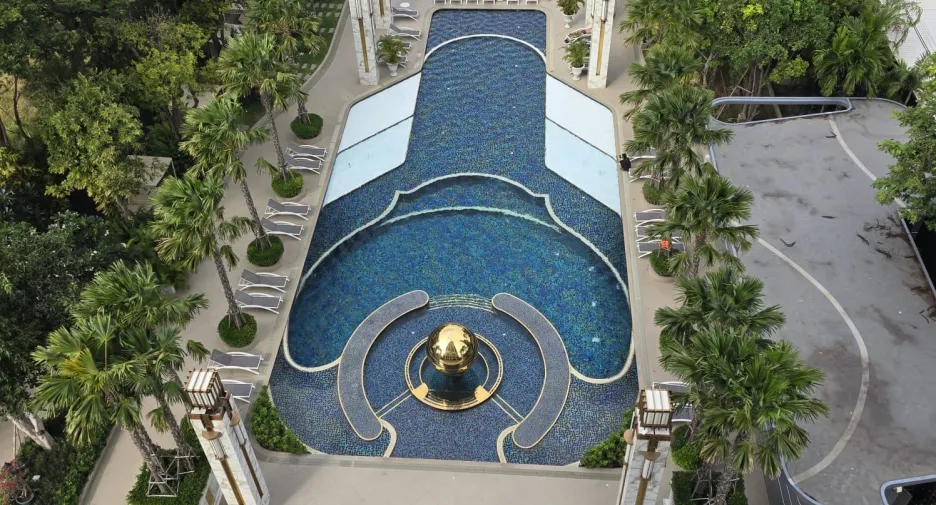 For rent 2 bedrooms condo in Jomtien, Pattaya