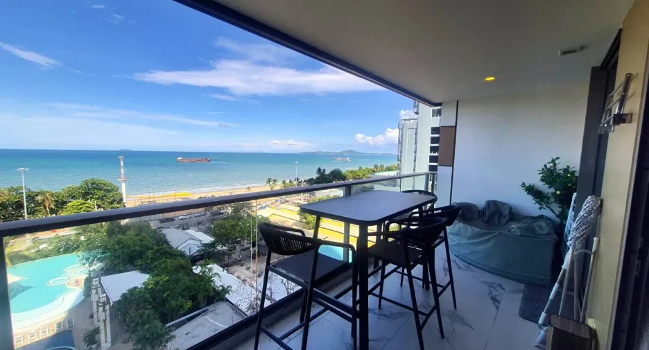 For rent 2 bedrooms condo in Jomtien, Pattaya