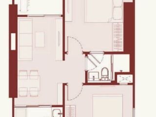 For sale 2 ベッドルーム condo in Din Daeng, Bangkok