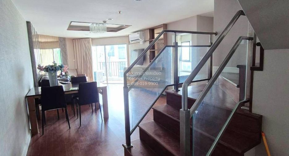 For rent 3 ベッドルーム condo in Huai Khwang, Bangkok