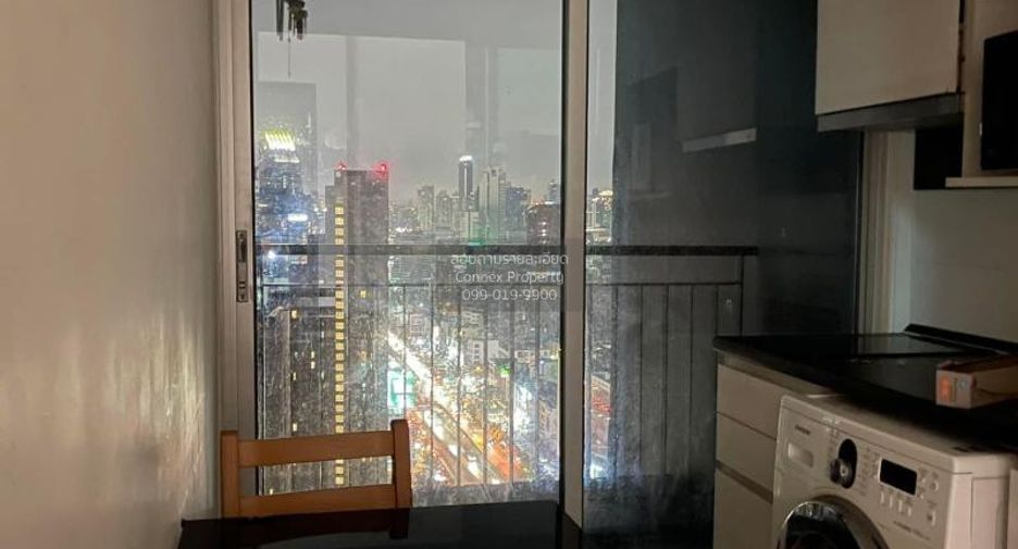 Wohnung zur Miete mit 1 Zimmer in Huai Khwang, Bangkok