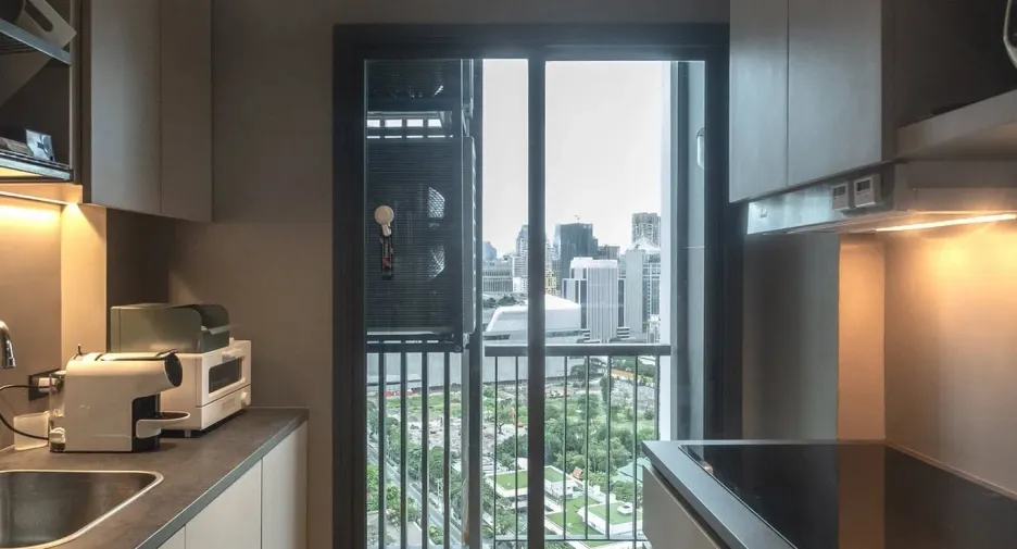 Wohnung zum Kauf mit 1 Zimmer in Pathum Wan, Bangkok