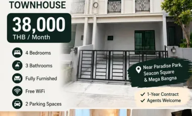 Casa en alquiler de 4 habitaciones en Prawet, Bangkok