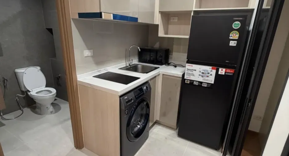 For rent 1 bed condo in Bang Kapi, Bangkok