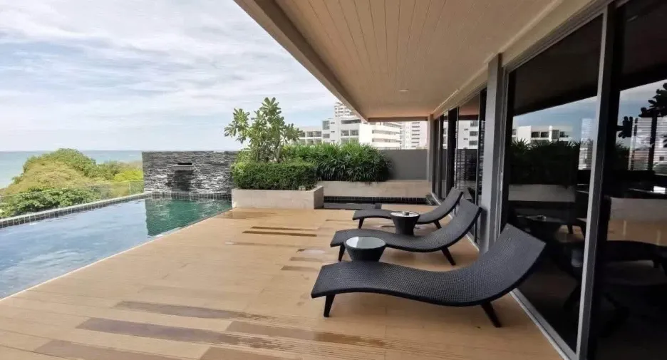 For sale and for rent 2 bedrooms condo in Bang Lamung, Chonburi