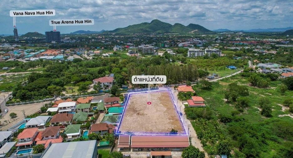 Terreno en venta en Hua Hin, Prachuap Khiri Khan