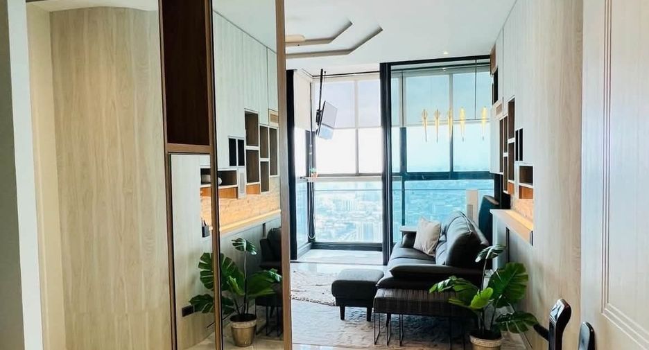 Condo en alquiler de 2 habitaciones en Bang Kho Laem, Bangkok