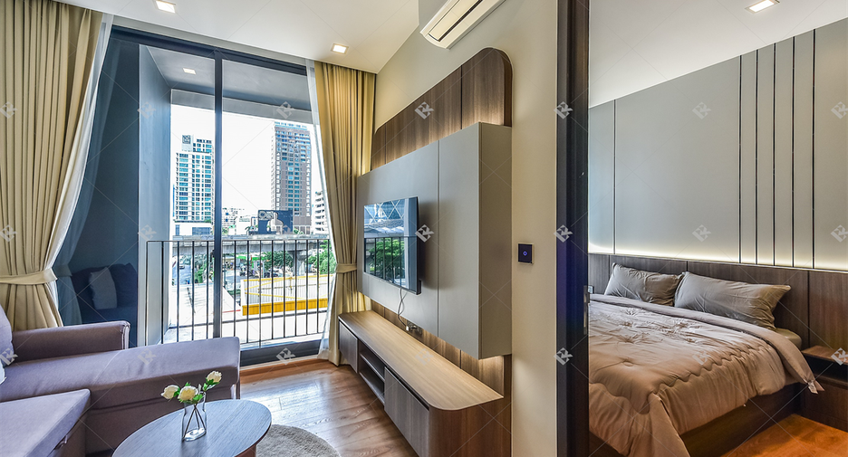 Wohnung zur Miete mit 1 Zimmer in Phaya Thai, Bangkok
