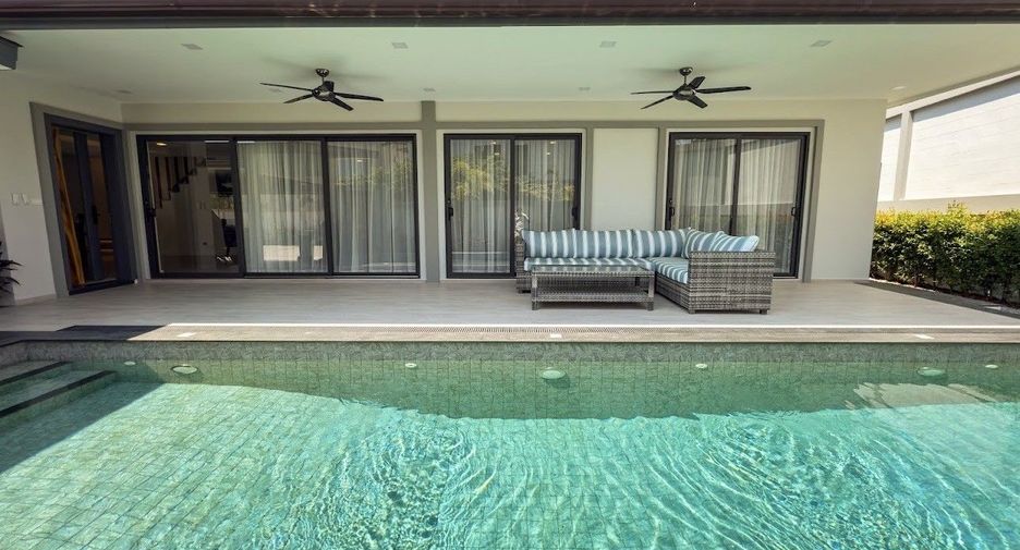 À louer 4 chambres villa à Bang Lamung, Chonburi