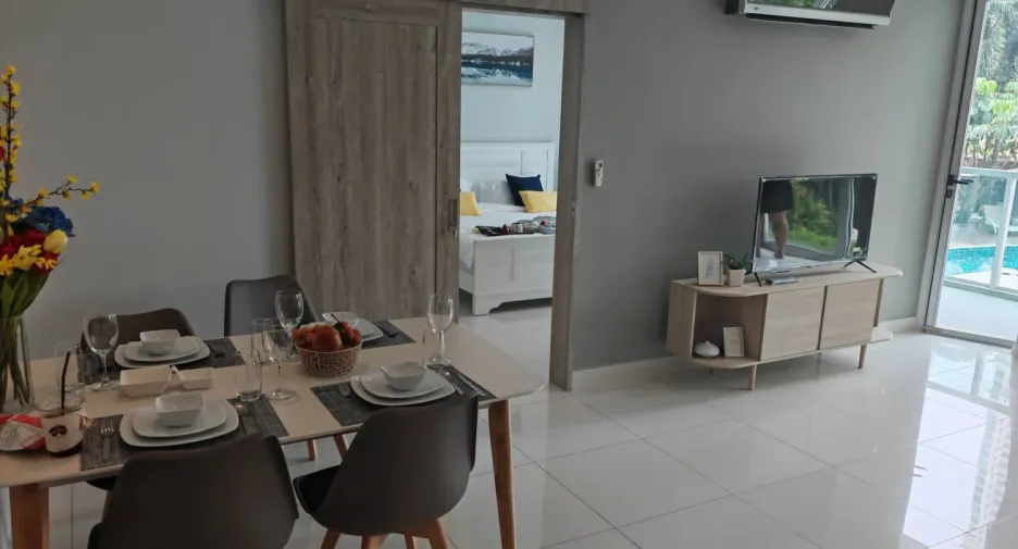 À louer 1 chambre condo à Bang Lamung, Chonburi