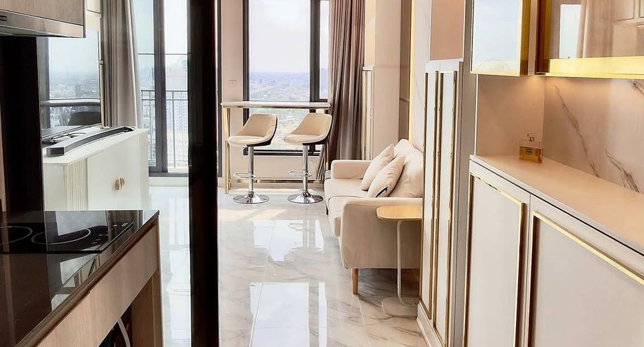 À louer et à vendre 1 chambre condo à Watthana, Bangkok