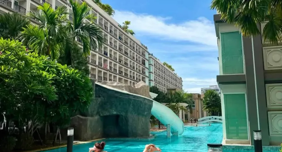 À louer 1 chambre condo à Jomtien, Pattaya