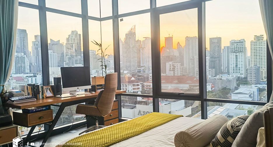 À louer 2 chambres condo à Watthana, Bangkok