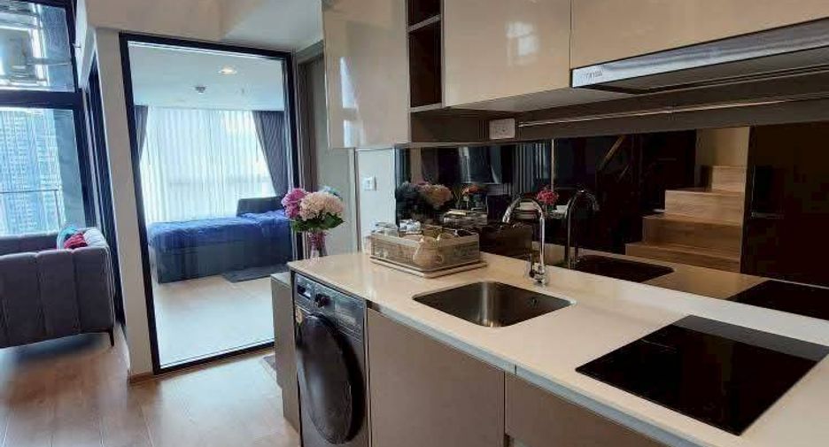 Wohnung zur Miete mit 2 Zimmer in Huai Khwang, Bangkok