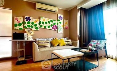 Condo en alquiler de 2 habitaciones en Huai Khwang, Bangkok