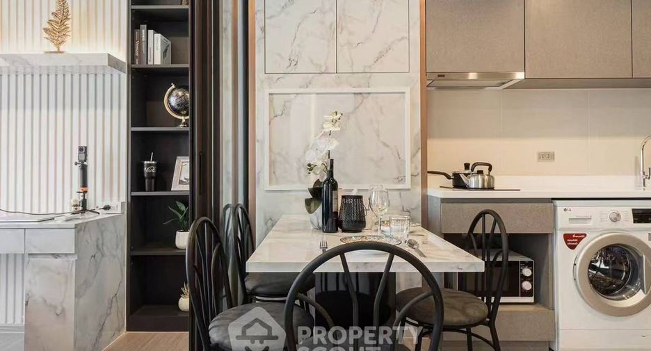 For rent 1 bed condo in Huai Khwang, Bangkok