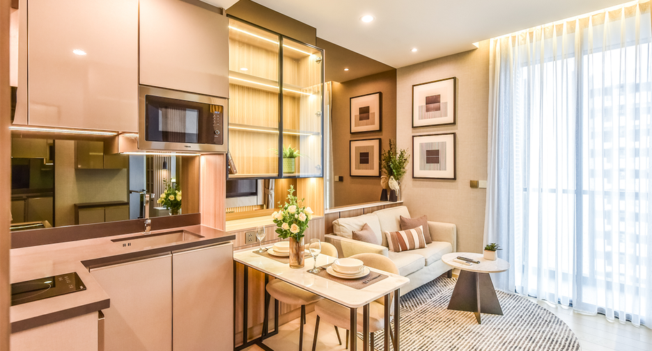 À louer 1 chambre condo à Ratchathewi, Bangkok