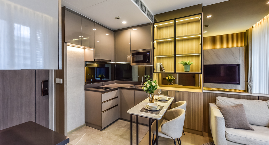 À louer 1 chambre condo à Ratchathewi, Bangkok