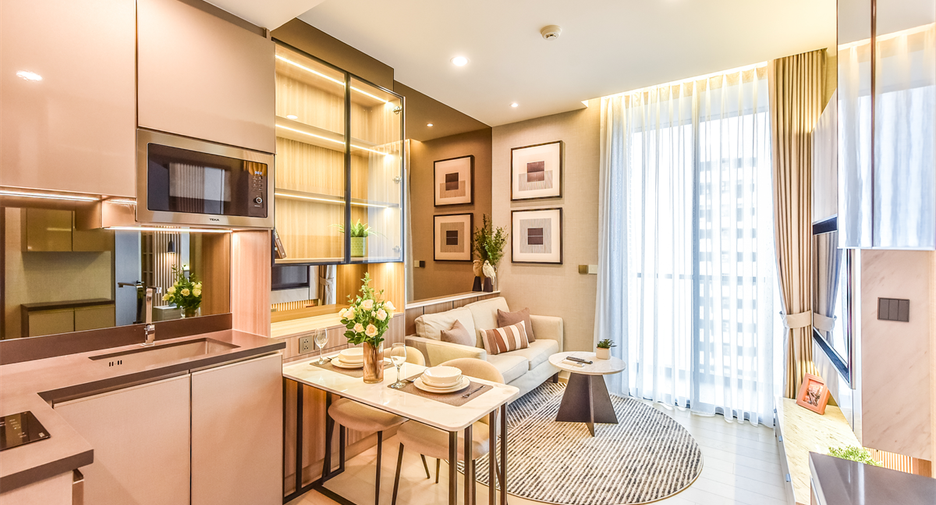 À louer 1 chambre condo à Ratchathewi, Bangkok