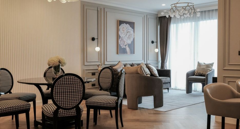 For rent 3 bedrooms condo in Khlong Toei, Bangkok