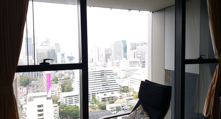For rent 2 bedrooms condo in Sathon, Bangkok