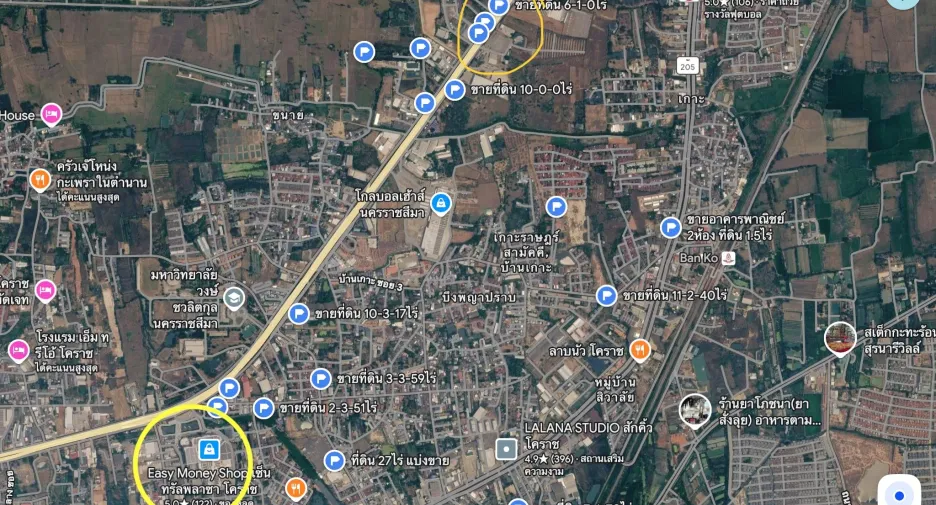 Продажа Участок в Mueang Nakhon Ratchasima, Накхон Ратчасима
