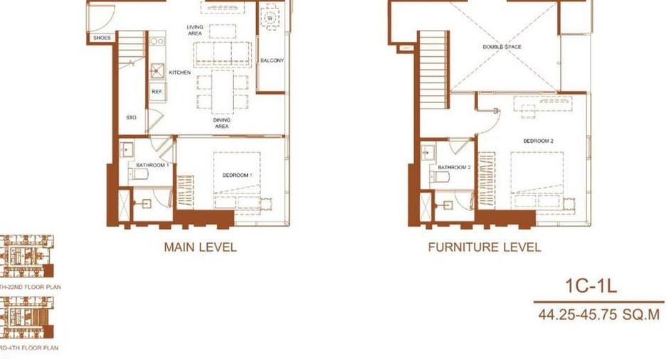 For sale 2 bedrooms condo in Ratchathewi, Bangkok