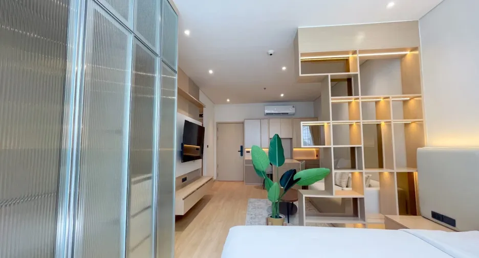 Wohnung zur Miete mit Studio in Khlong Toei, Bangkok