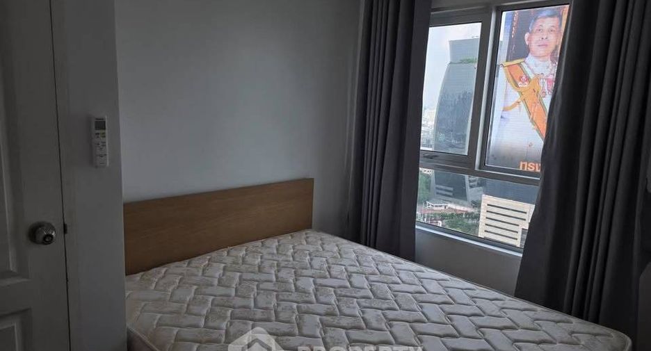 For rent 2 bedrooms condo in Huai Khwang, Bangkok