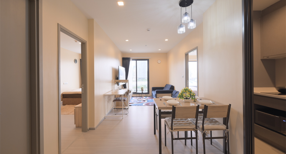 Wohnung zur Miete mit 2 Zimmer in Huai Khwang, Bangkok
