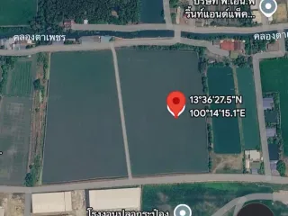 For sale land in Krathum Baen, Samut Sakhon