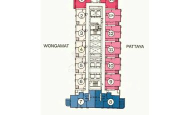 Condo en venta de 1 habitaciones en Bang Lamung, Chonburi