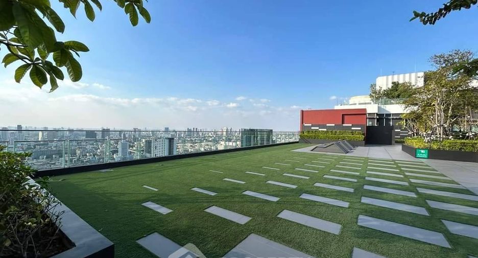 For rent 1 bed condo in Huai Khwang, Bangkok