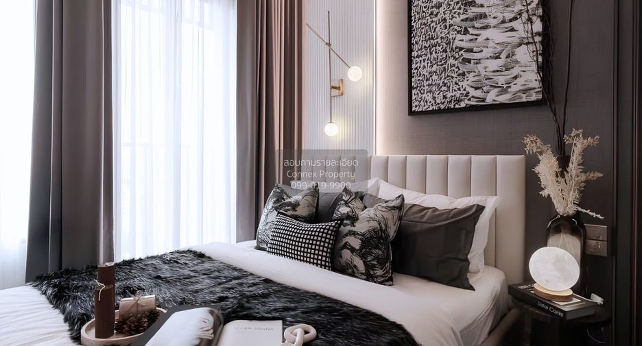 For rent 2 bedrooms condo in Huai Khwang, Bangkok
