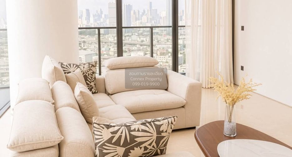 For rent 2 bedrooms condo in Khlong San, Bangkok