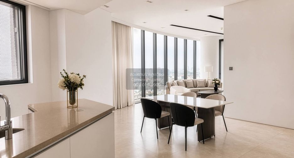For rent 2 bedrooms condo in Khlong San, Bangkok