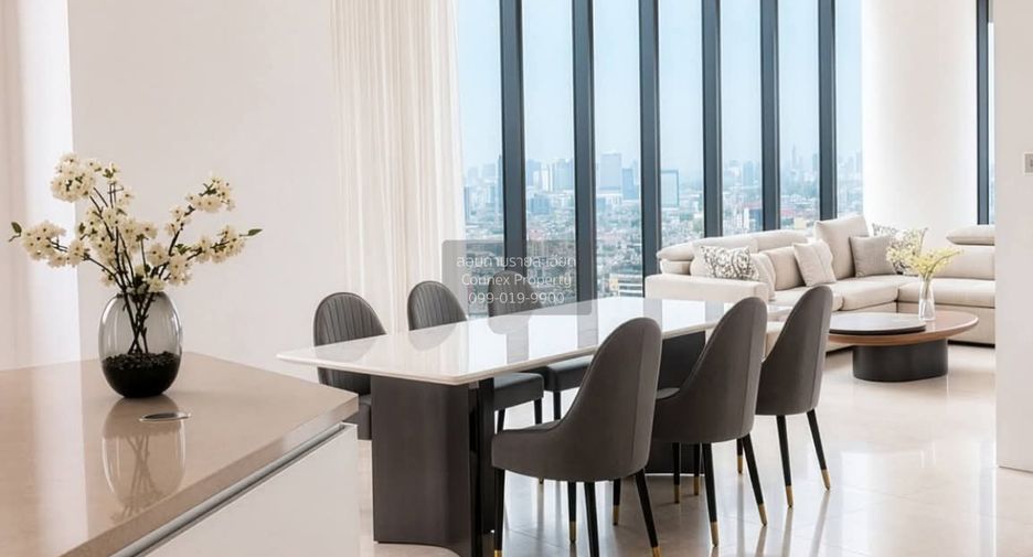 For rent 2 bedrooms condo in Khlong San, Bangkok