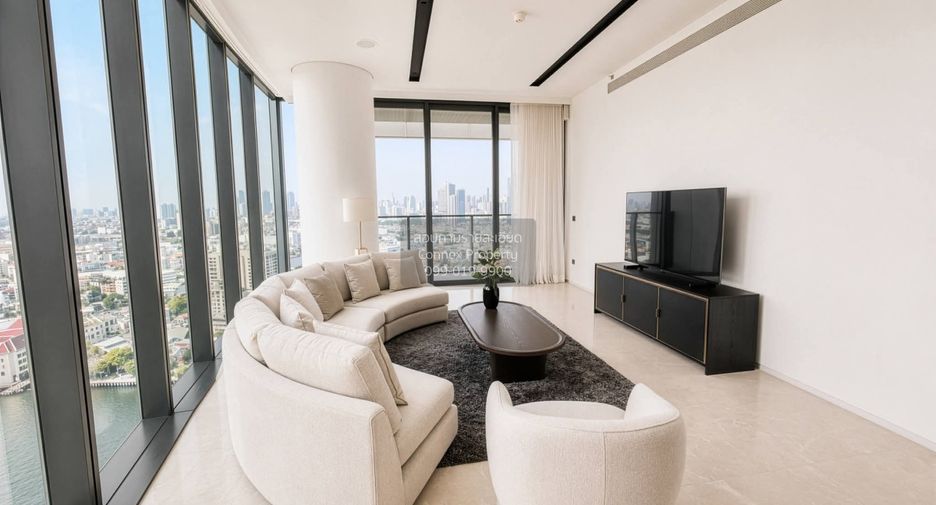 For rent 2 bedrooms condo in Khlong San, Bangkok