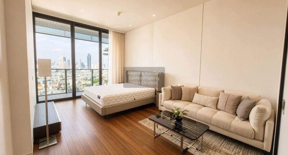 For rent 2 bedrooms condo in Khlong San, Bangkok