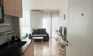 For rent studio condo in Huai Khwang, Bangkok