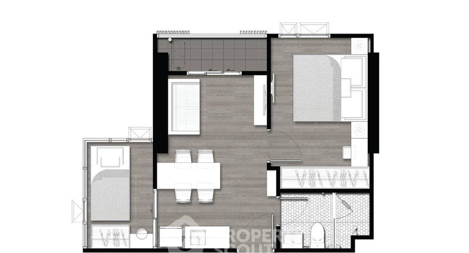 Condo en venta de 1 habitaciones en Chom Thong, Bangkok