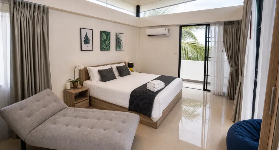 For sale and for rent 6 bedrooms villa in Thalang, Phuket