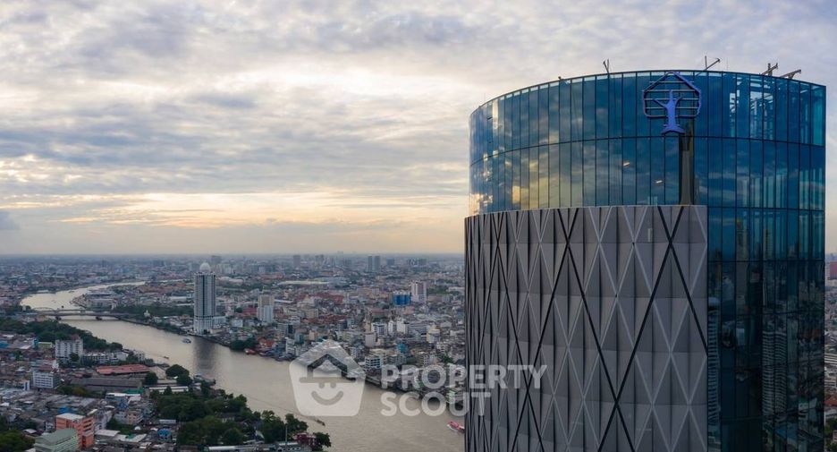 Wohnung zur Miete mit 2 Zimmer in Khlong San, Bangkok