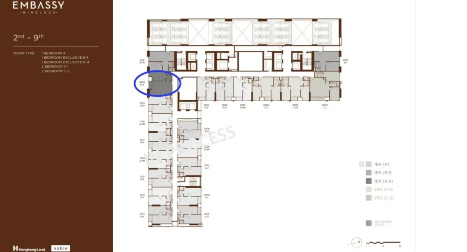 Condo en venta de 1 habitaciones en Pathum Wan, Bangkok
