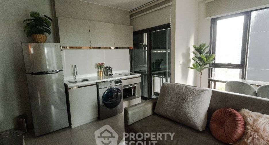 Condo en alquiler de 1 habitaciones en Huai Khwang, Bangkok