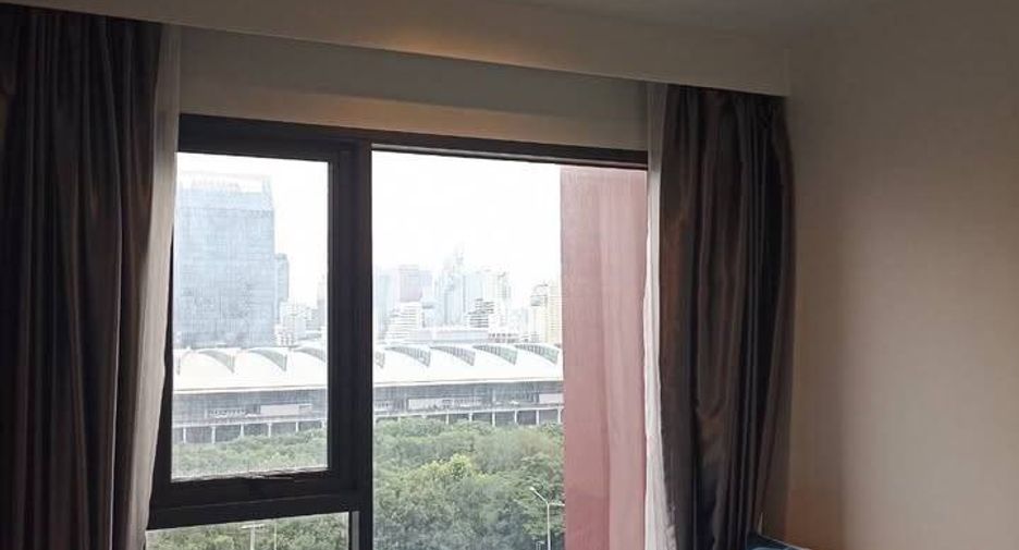 For rent 1 bed condo in Huai Khwang, Bangkok