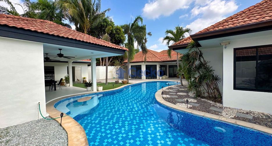 For rent and for sale 4 bedrooms house in Bang Lamung, Chonburi