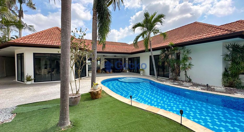 For rent and for sale 4 bedrooms house in Bang Lamung, Chonburi