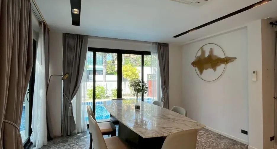 For rent 4 bedrooms house in Bang Lamung, Chonburi