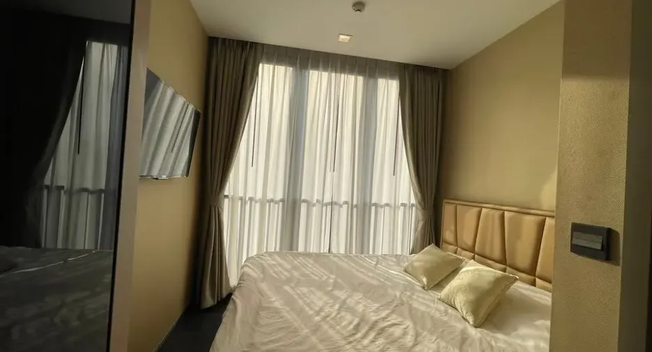 Wohnung zur Miete mit 1 Zimmer in Huai Khwang, Bangkok